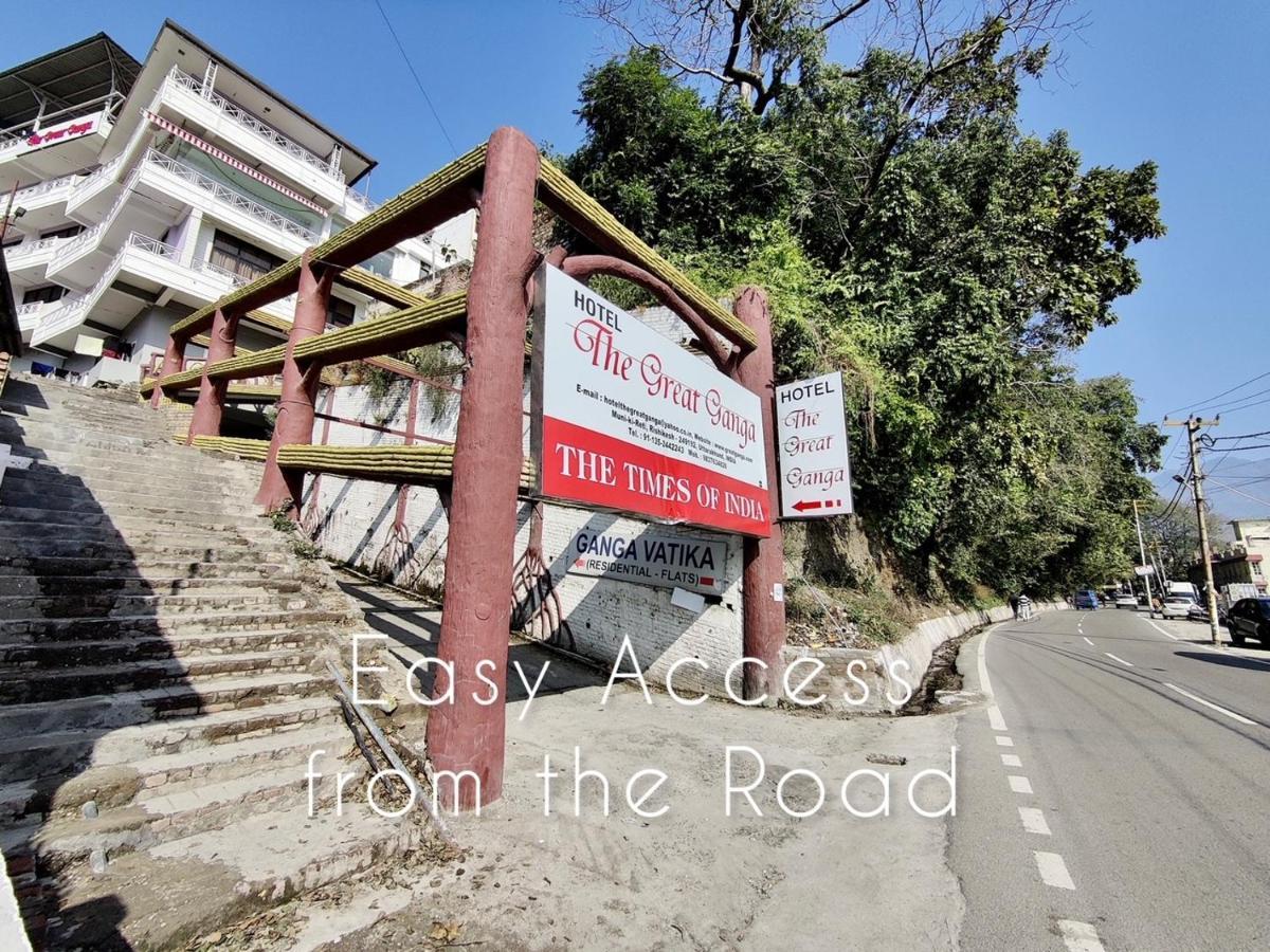 Hotel The Great Ganga Rishīkesh Eksteriør billede